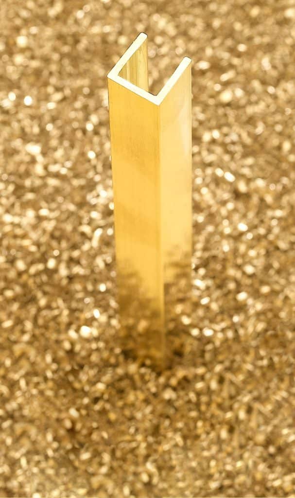 Brass Channels U Profiles Filto Profiles